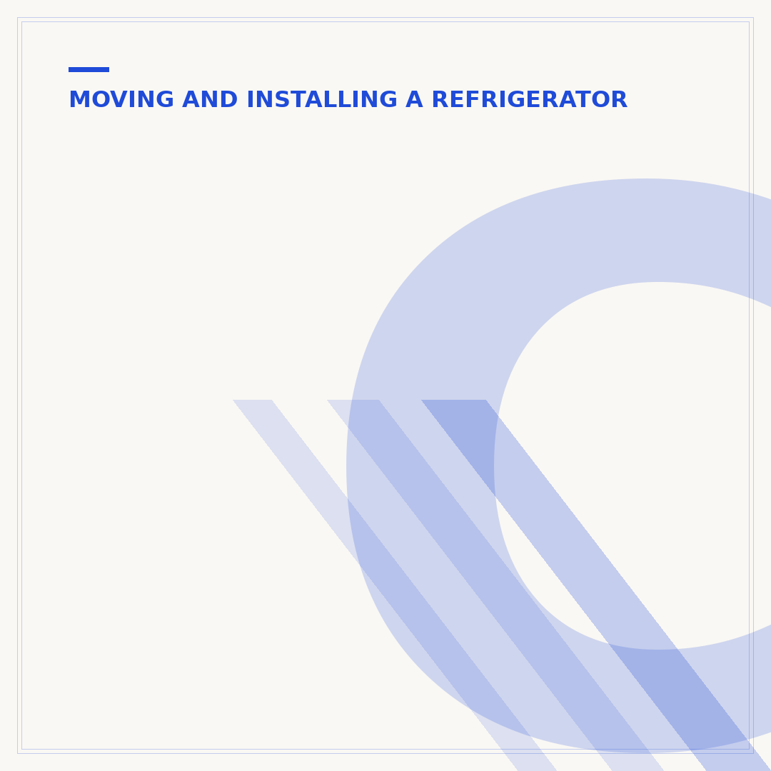 Can You Put a Refrigerator on Its Side?