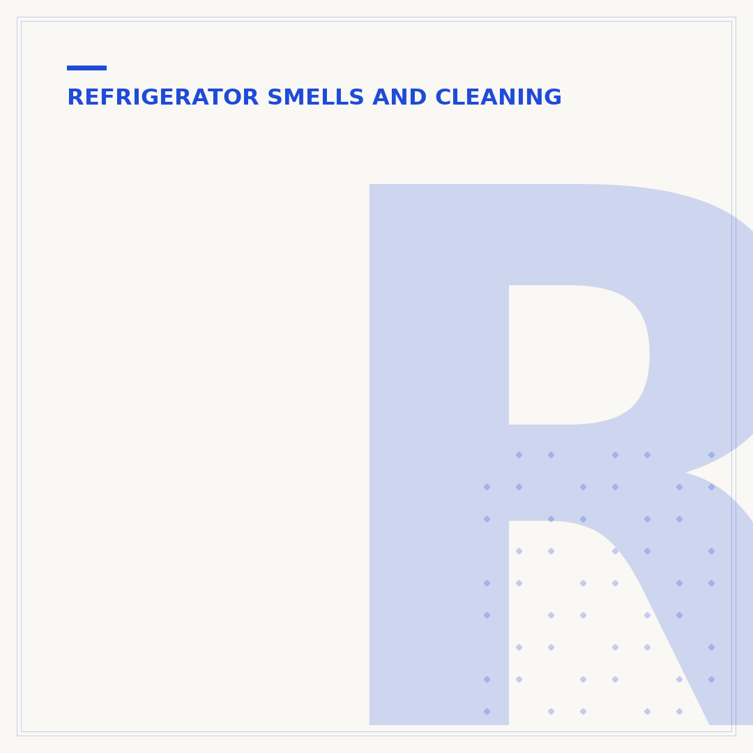 Refrigerator Smells Like Chemicals: Causes and Solutions
