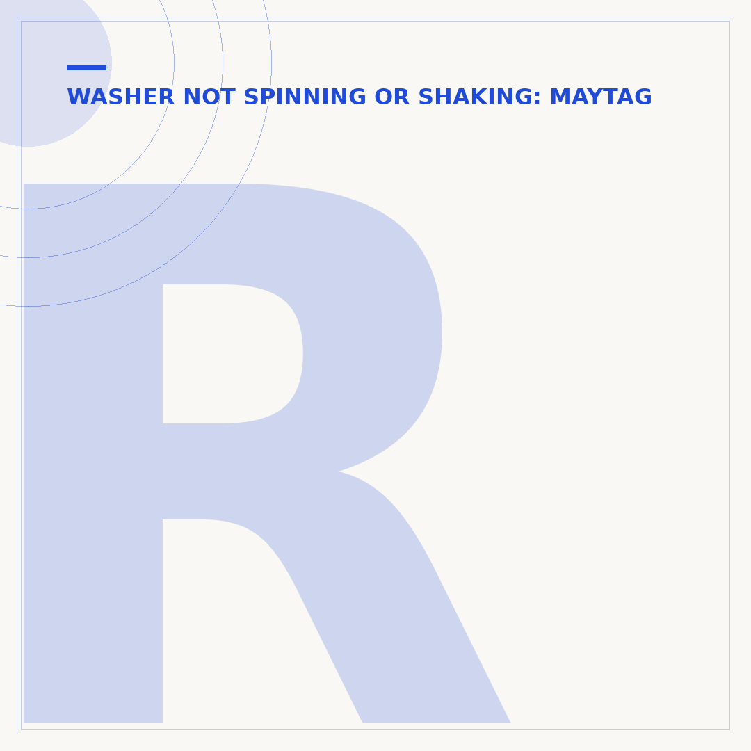 Removing a Maytag Washer Agitator