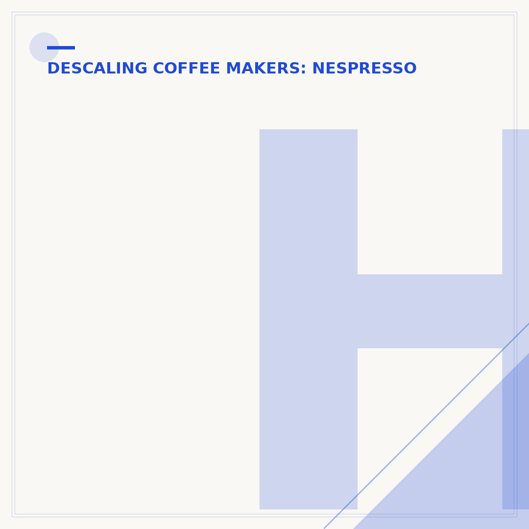 How to Reset a Nespresso Vertuo After Descaling