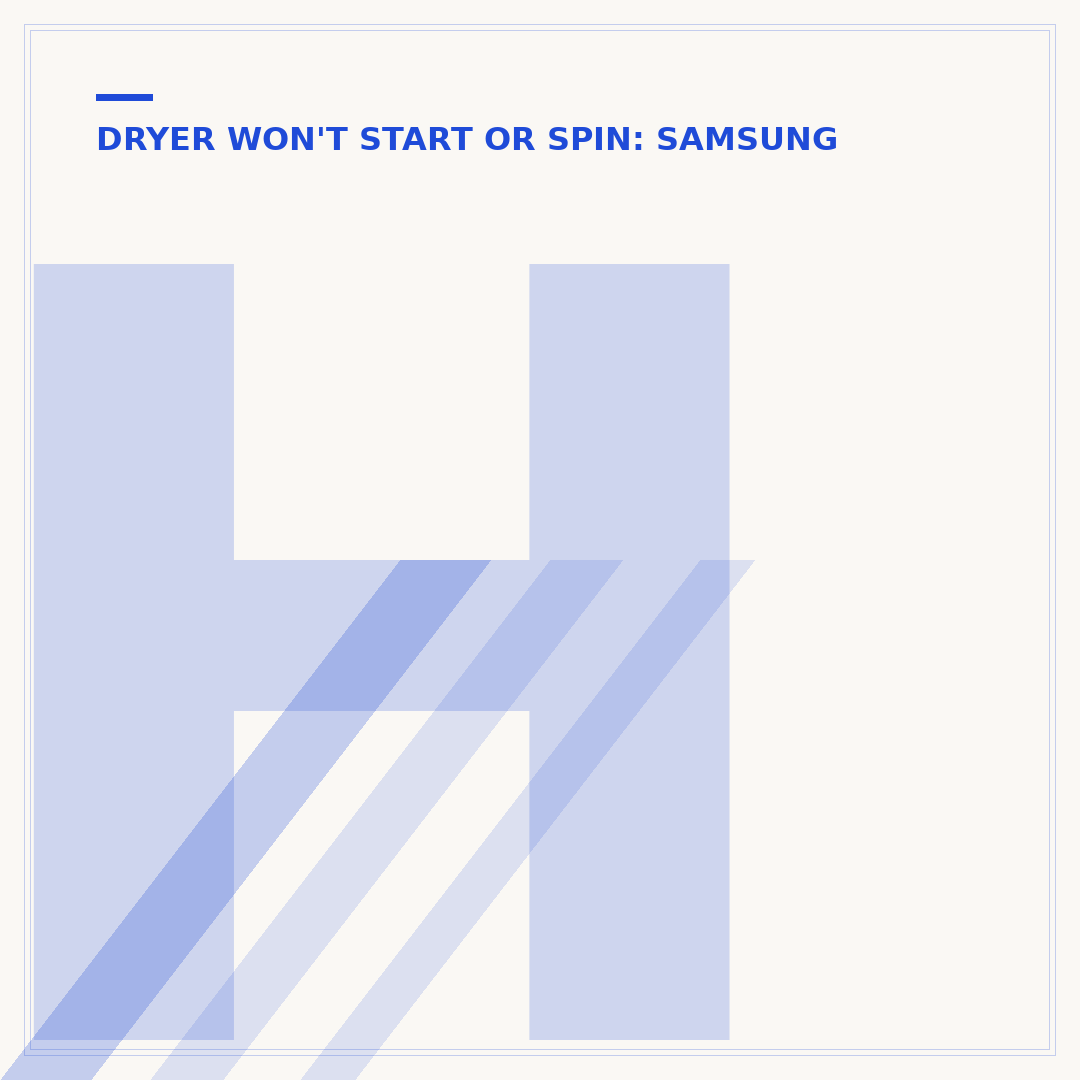 How to Reset a Samsung Dryer: Troubleshooting Steps