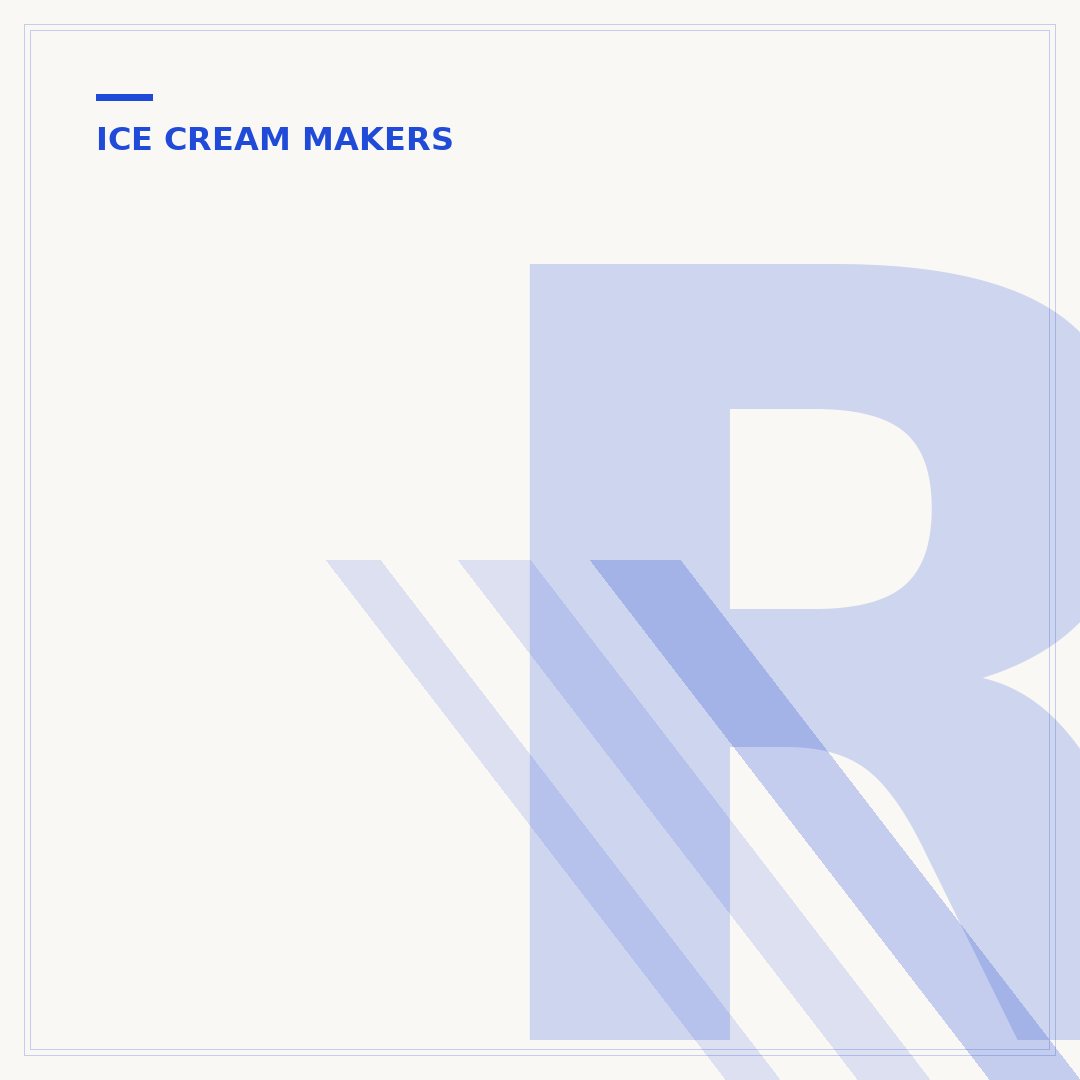 Rival Frozen Delights Ice Cream Maker: Use & Care