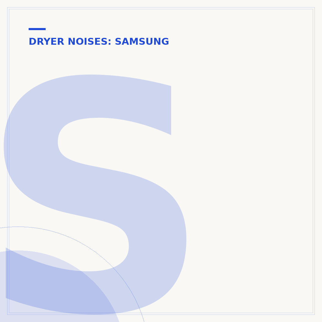 Samsung Dryer Squeaking While Running