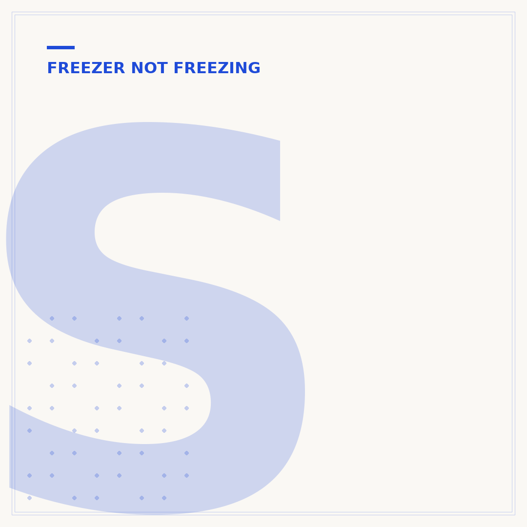Samsung Freezer Not Working But Fridge Is
