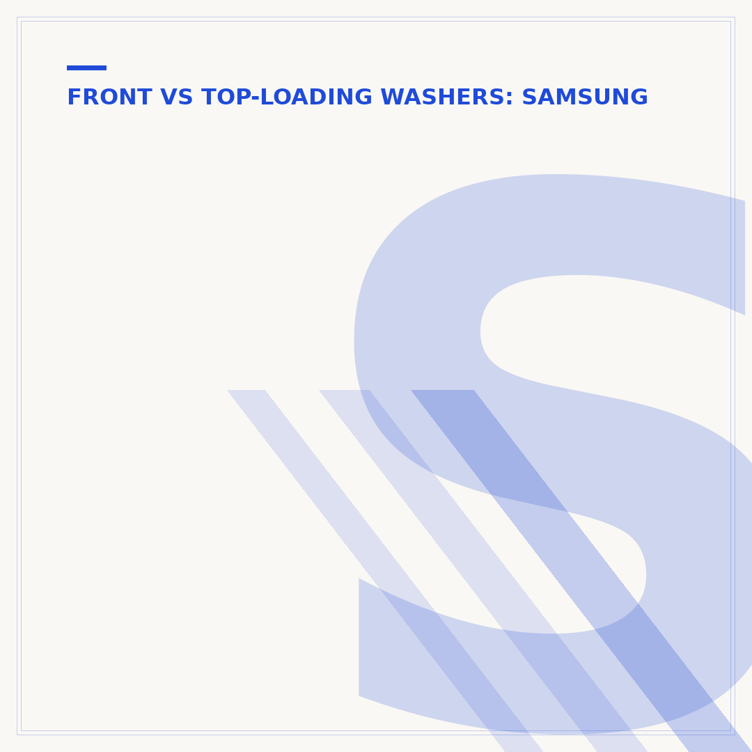 Samsung Front Load Washer Machine: What to Know