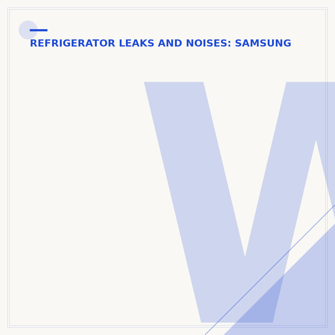 Why Does My Samsung Refrigerator Keep Beeping?