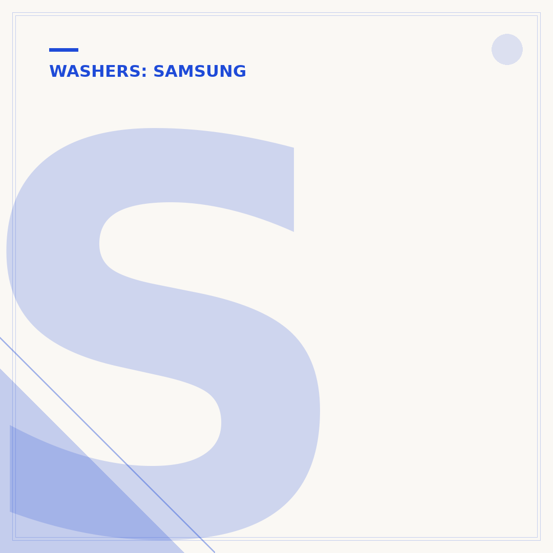 Samsung Washing Machine Shipping Bolts: Purpose & Removal