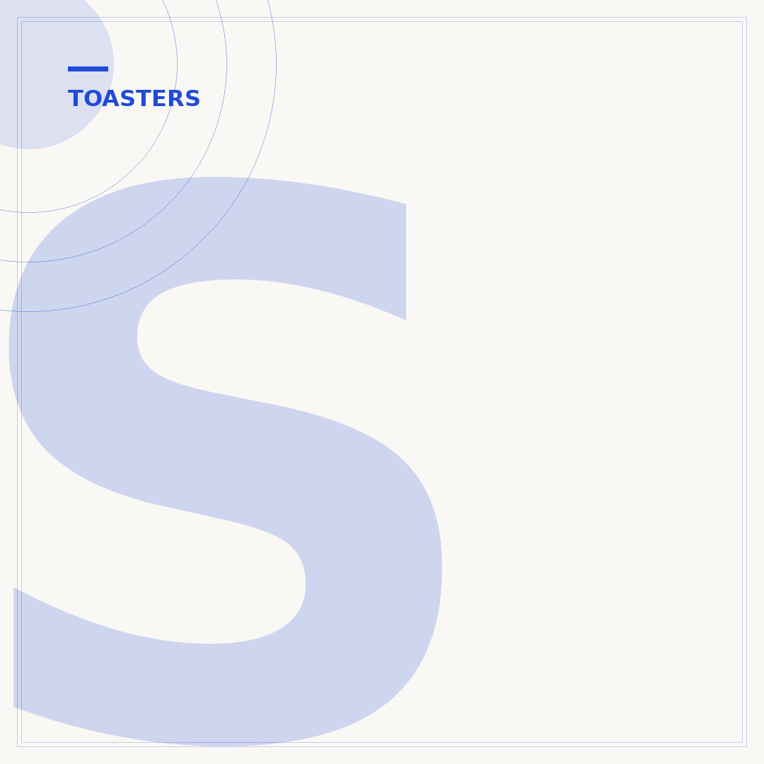 Slimline Toaster: Smart Kitchens, Compact Design