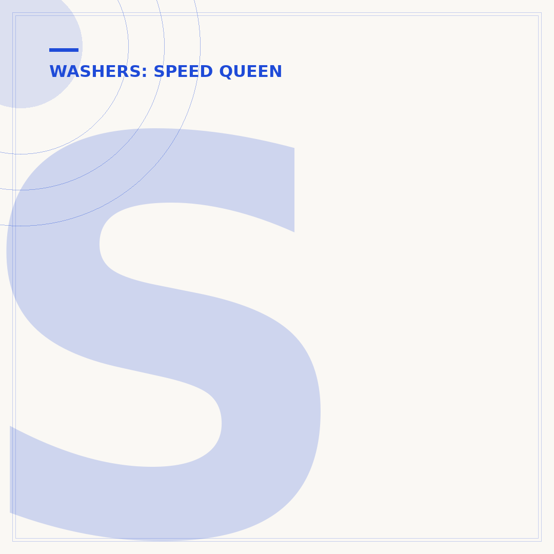 Speed Queen Commercial Washer: Performance & Features