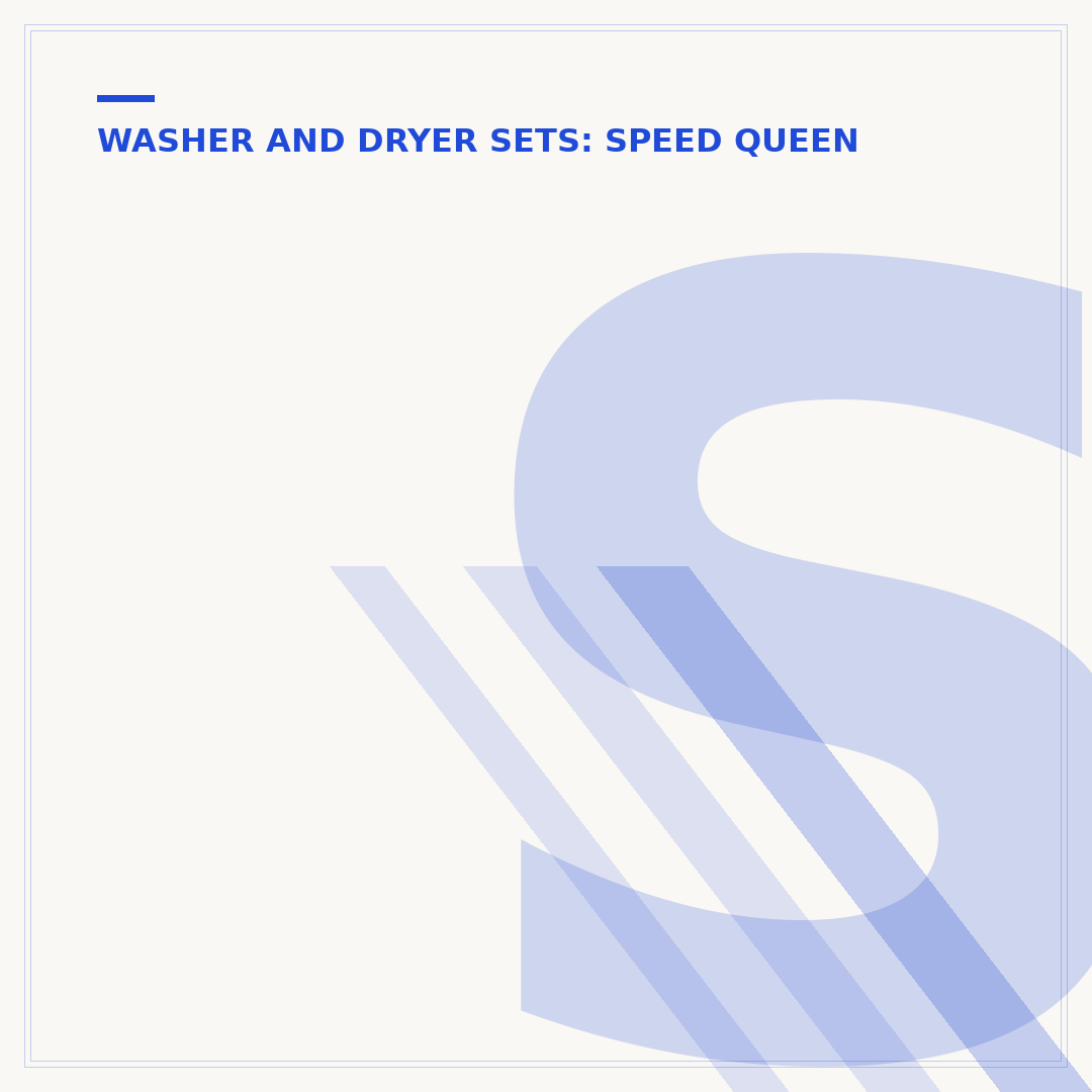 Speed Queen TC5 Washer Dryer: Performance & Durability