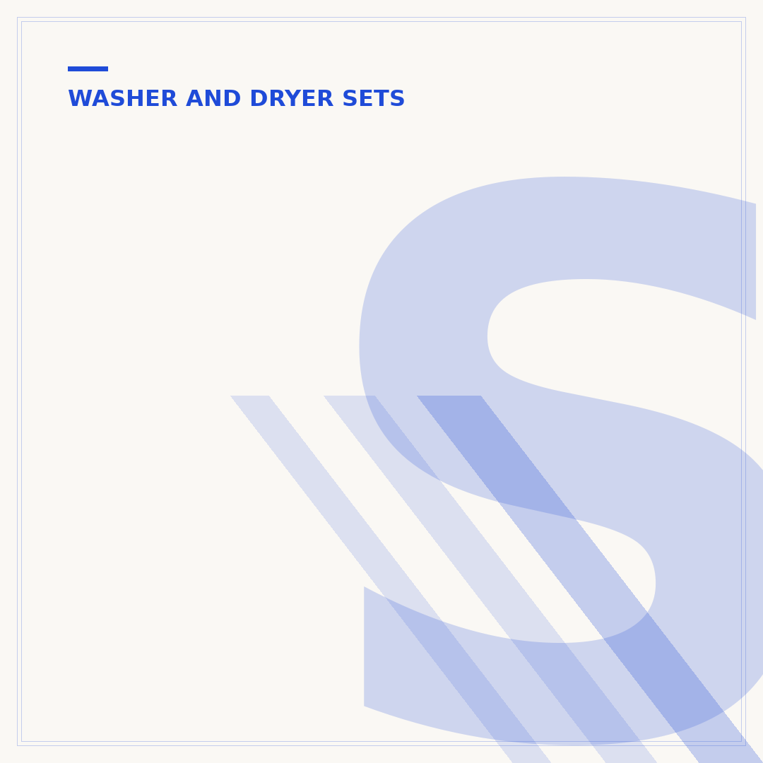 Stacking Unit for a Washing Machine and Dryer