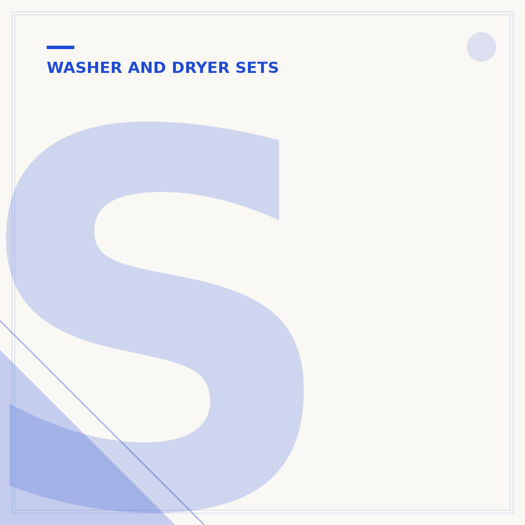 Standard Washer Dryer Width: Dimensions Explained