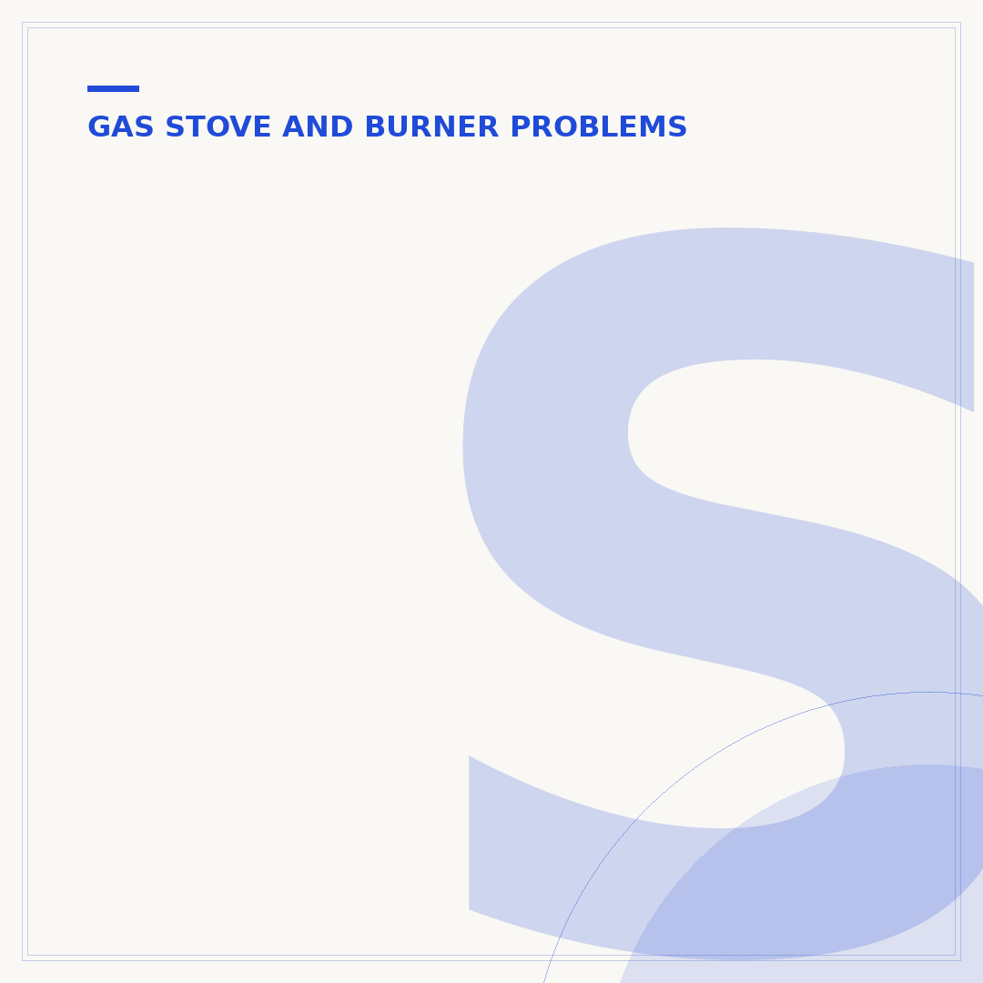 Stove Igniter Not Working