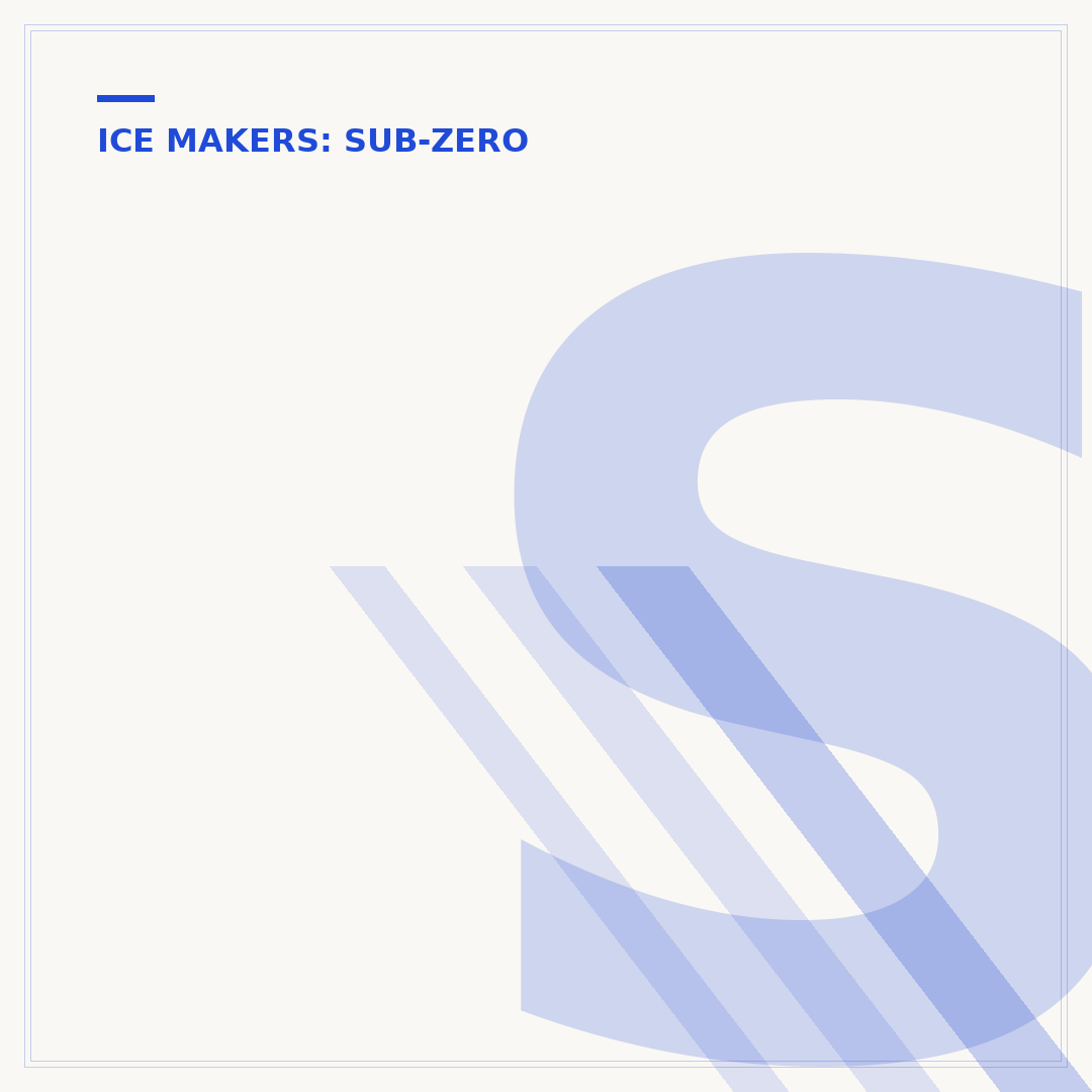 Sub Zero Freezer Ice Maker Repair: Common Issues & Fixes
