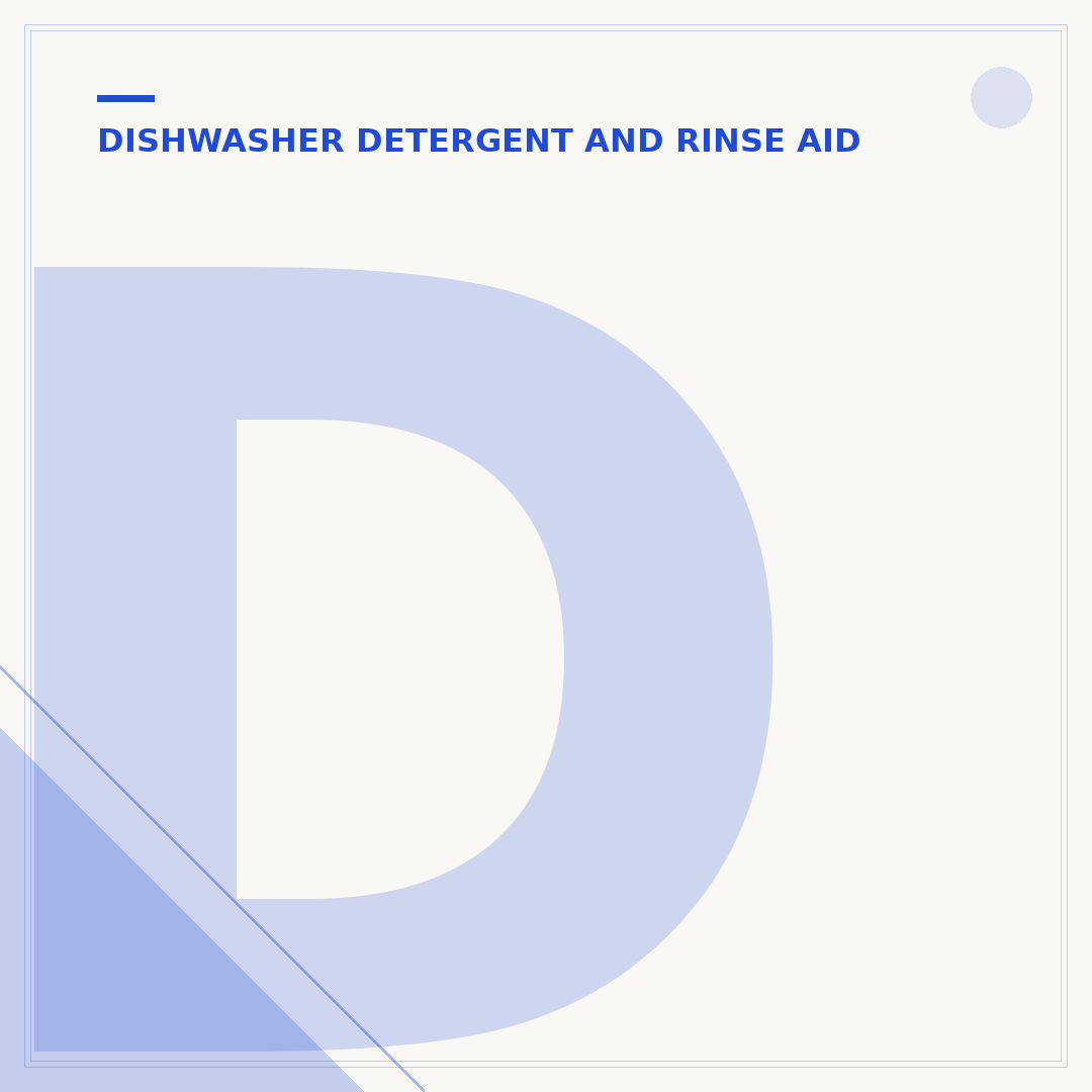 Dishwasher Detergent Substitute: What You Can Use