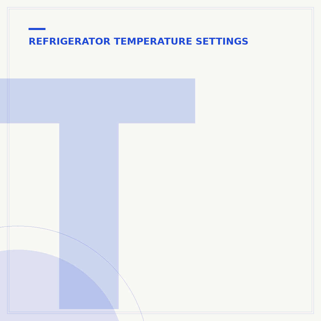 Temperature Inside a Freezer