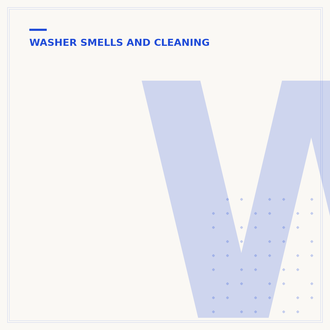 Washing Machine Smells Like Mildew: Top Loader