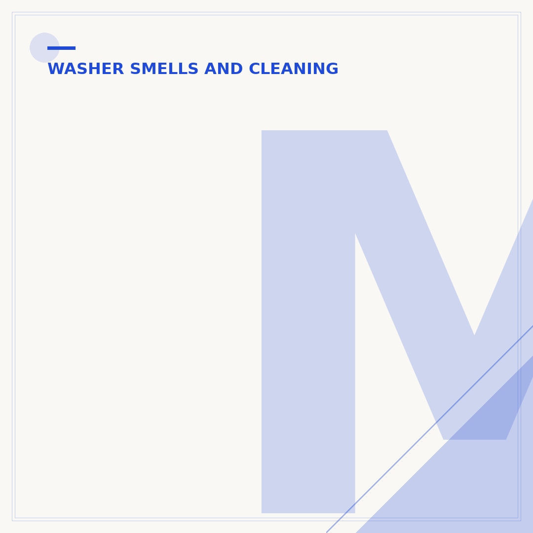 Musty Top Loading Washing Machine Smells: Causes & Solutions