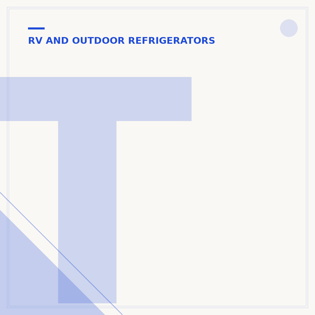 Travel Trailer Refrigerator Troubleshooting