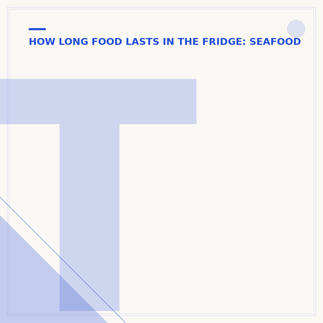 Tuna in the Fridge: How Long Does It Last?