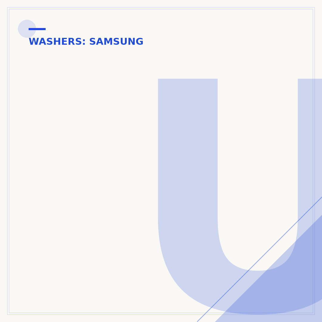 UE on Samsung Washer: What the Error Code Means
