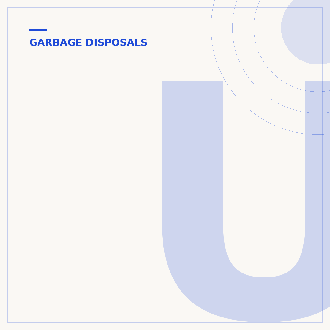 Unclogging a Garbage Disposal