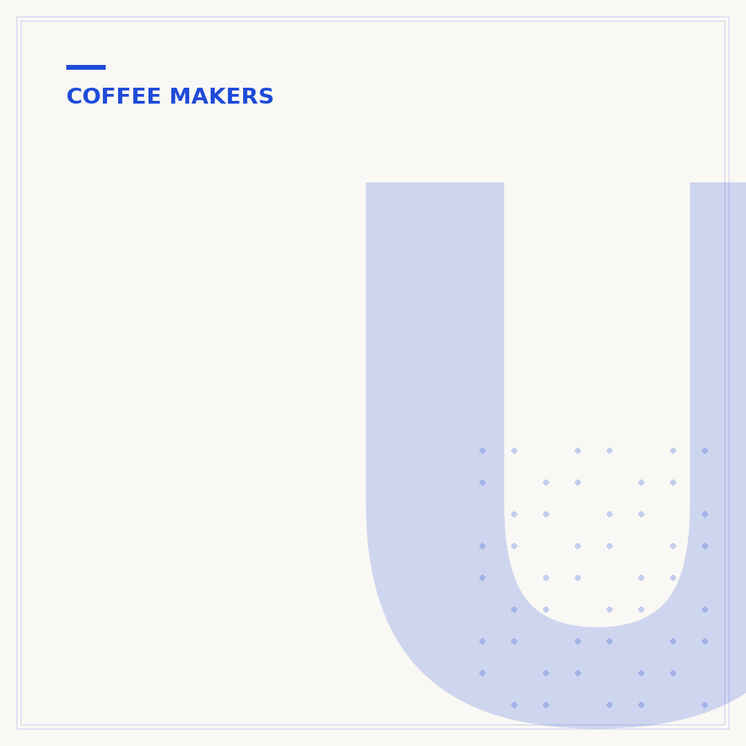 Under Cabinet Mounted Coffee Maker