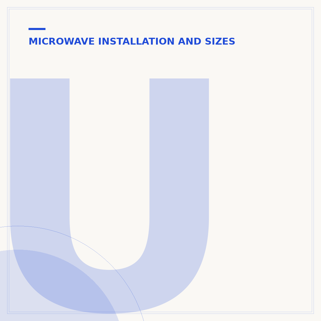 Under Cabinet Microwave: Features, Dimensions & Installation