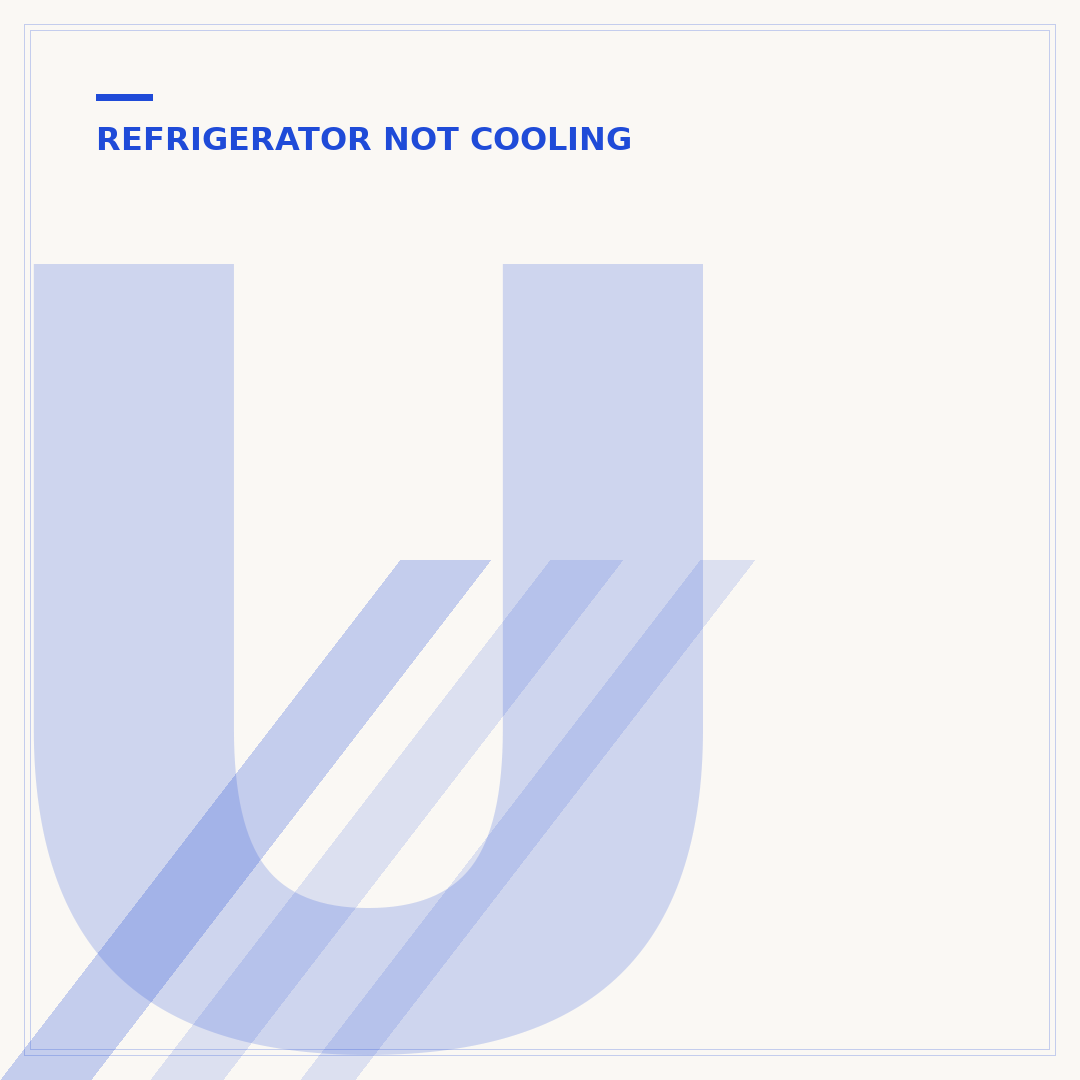 Upright Freezer Not Cooling: Causes and Fixes