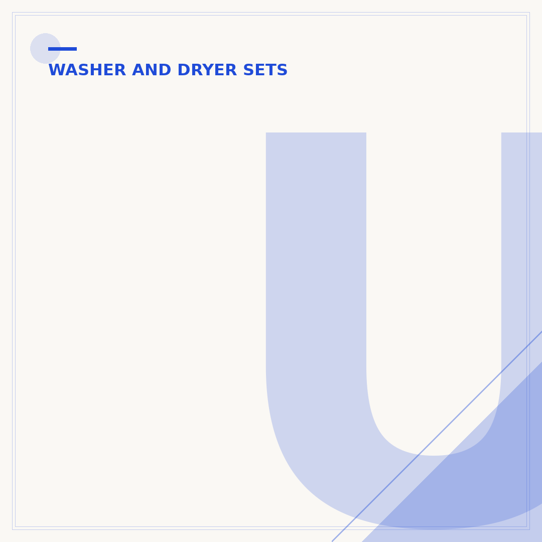Used Washer and Dryer Sets: Buying Smart