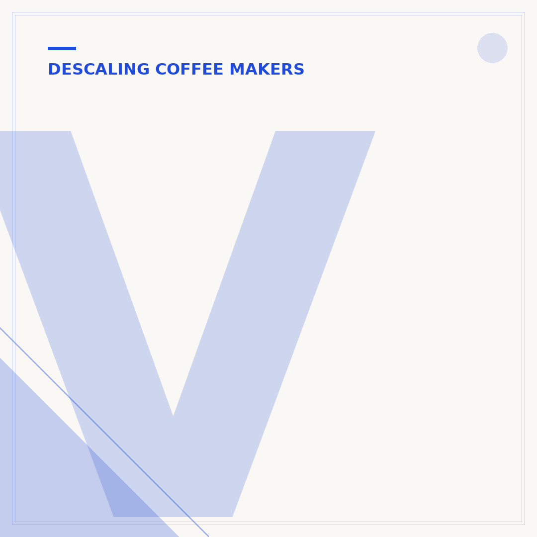 Vinegar Coffee Maker Cleaning: Descale & Maintain