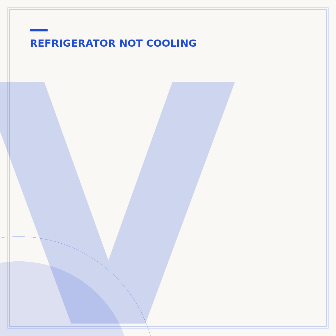Vissani Refrigerator Not Cooling