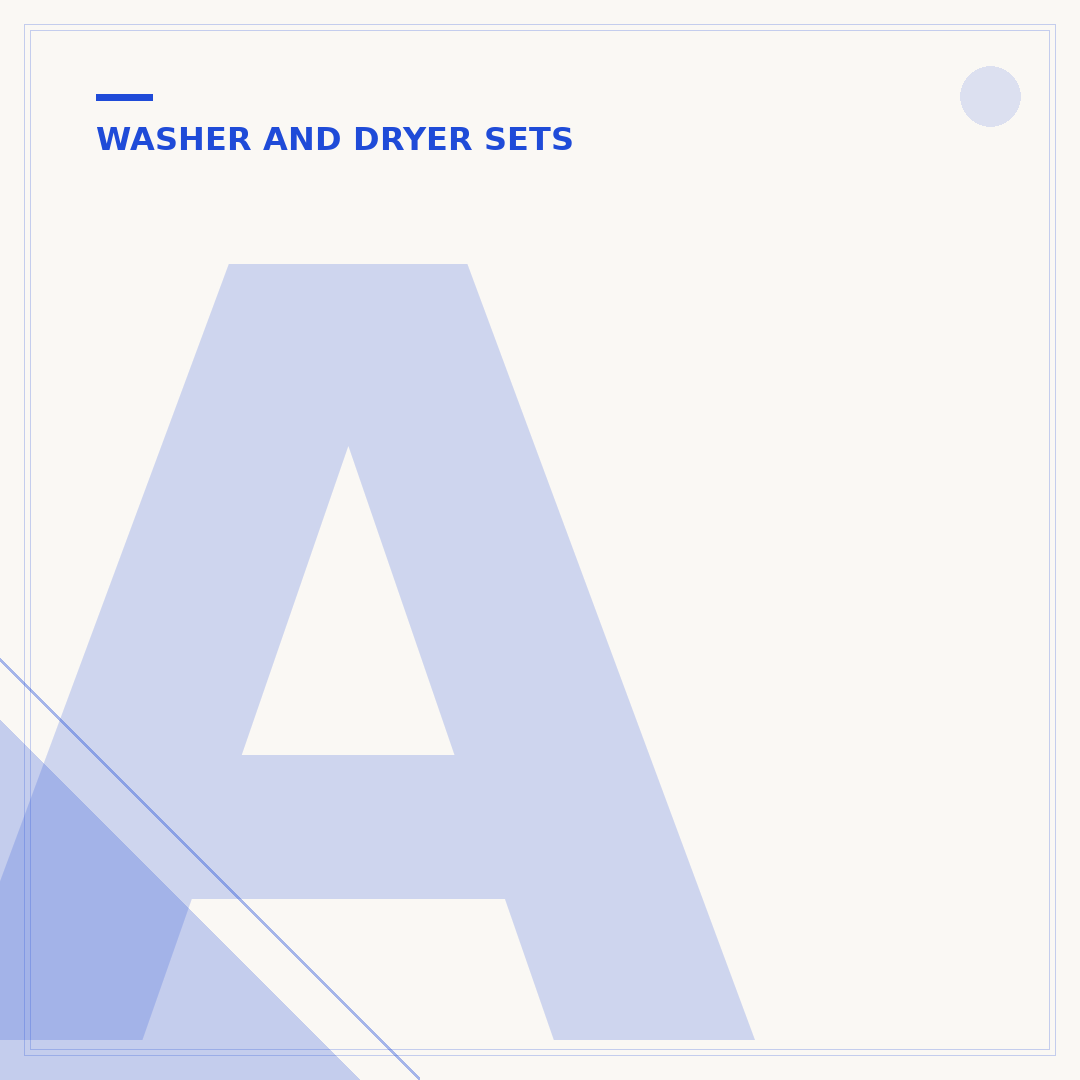 Average Washer and Dryer Dimensions for Home Spaces
