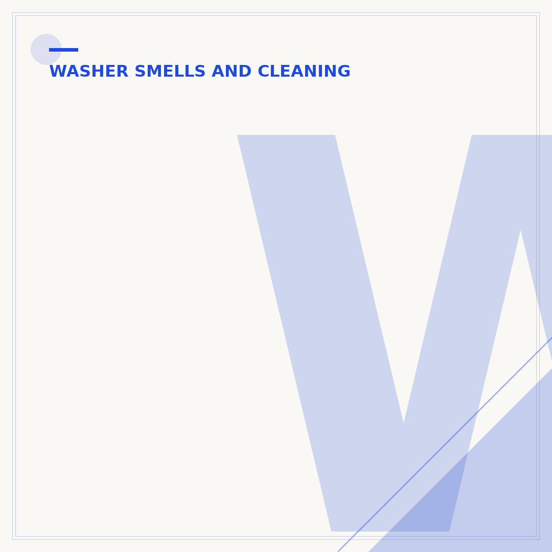Washer Making Clothes Smell? How to Fix It