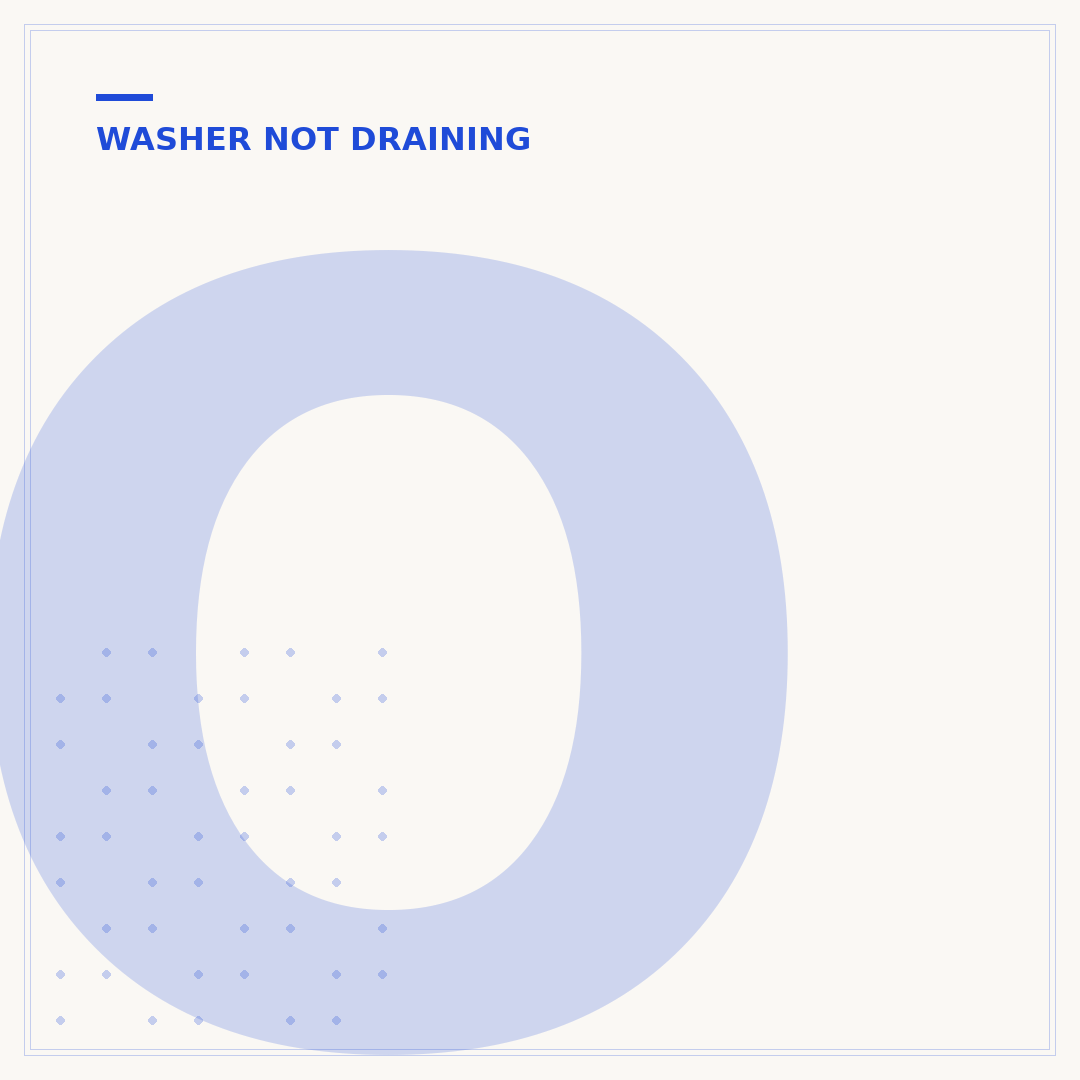 Overflowing Washing Machine Drain Pipe: Causes & Fixes