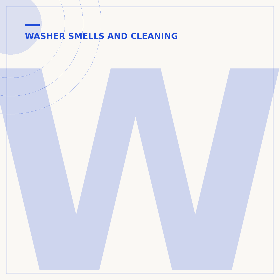 Washing Machine Smells of Egg: Causes and How to Fix