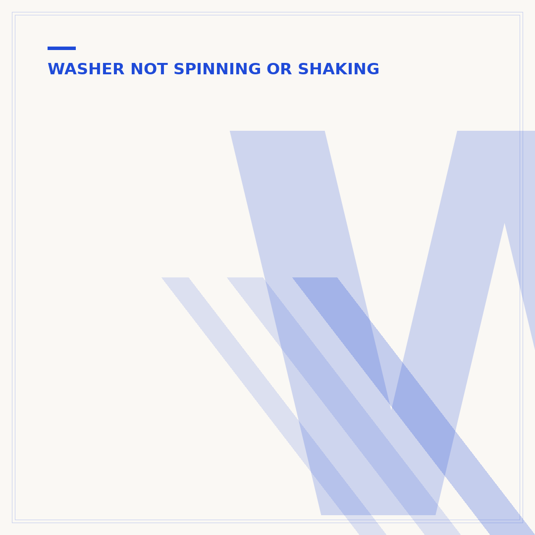 Washing Machine Really Loud When Spinning: Causes & Fixes