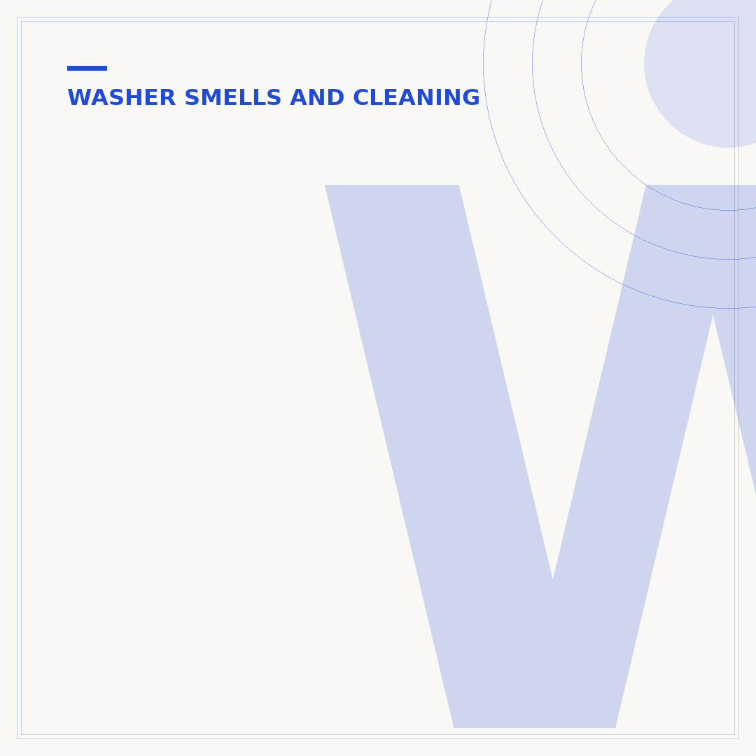 Washing Machine Mildew Smell: Causes and How to Remove