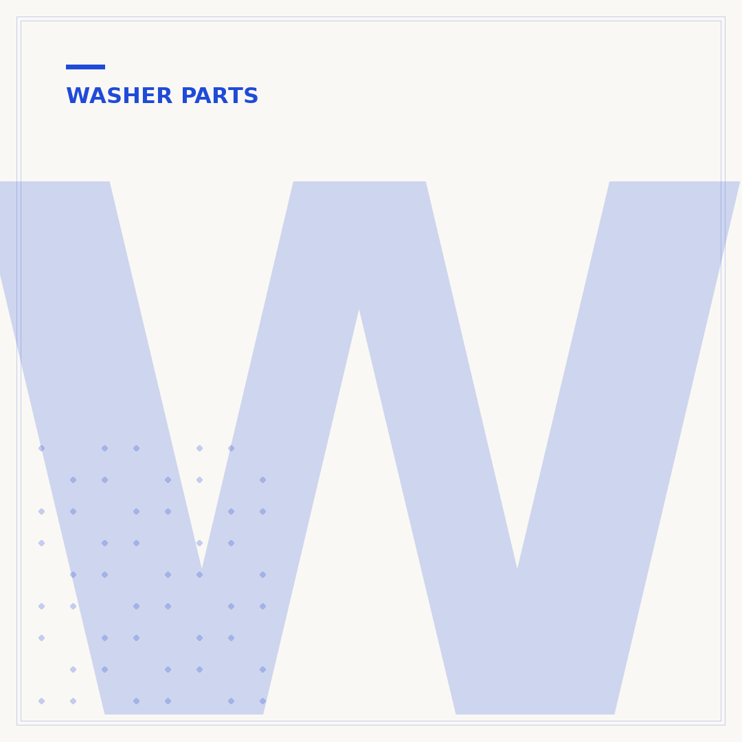 Washing Machine Rubber Seal Replacement