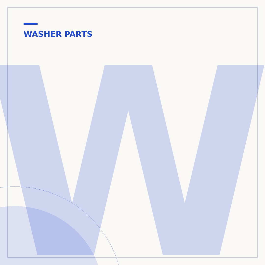 Washing Machine Rubber Seal: Problems, Causes & Solutions