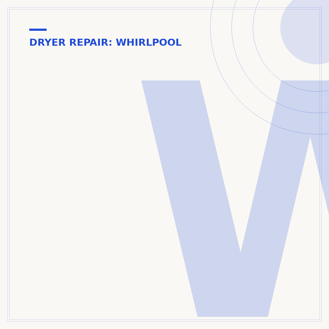 Whirlpool 4392065 Dryer Repair Kit