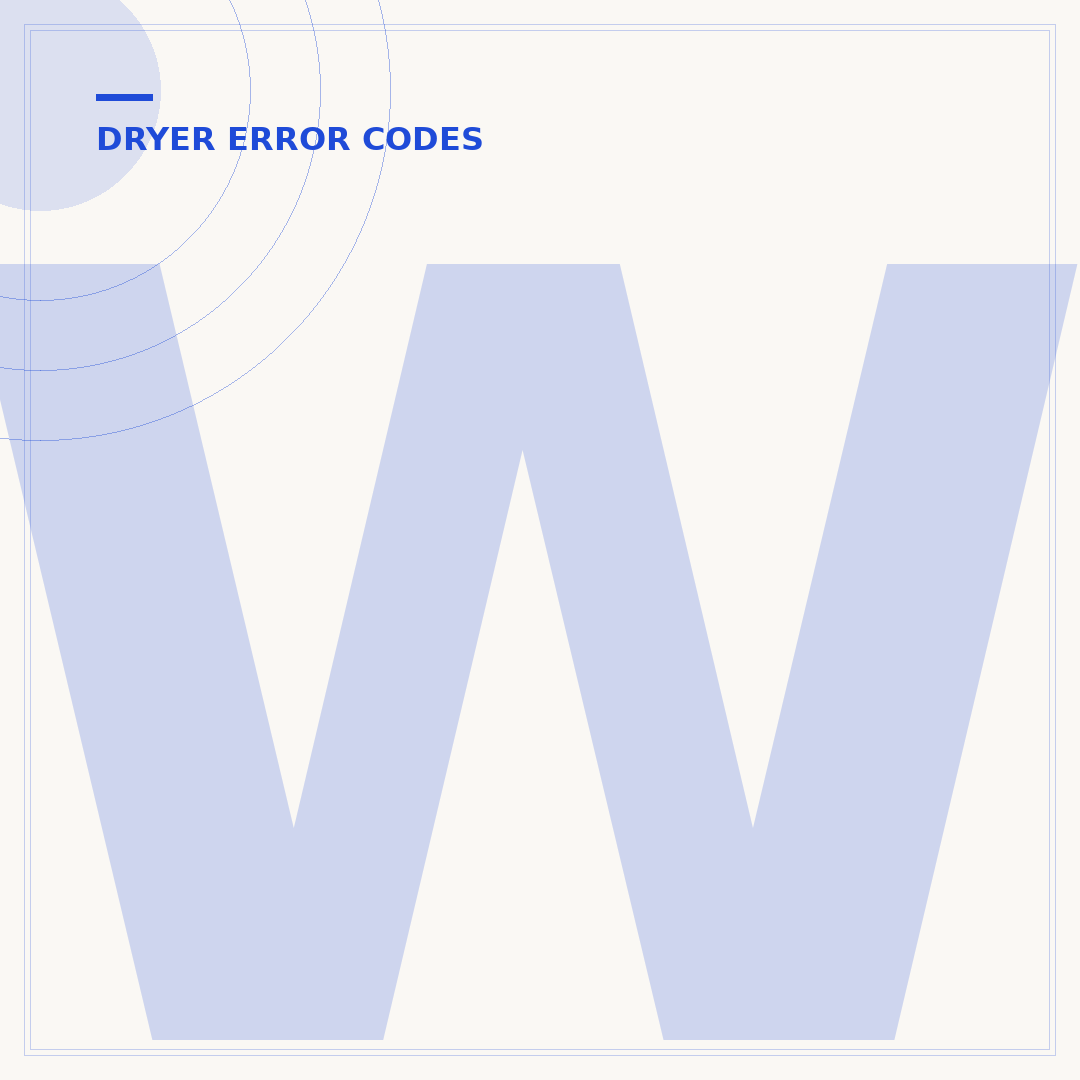 Whirlpool Dryer F1 Code: What It Means and How to Fix