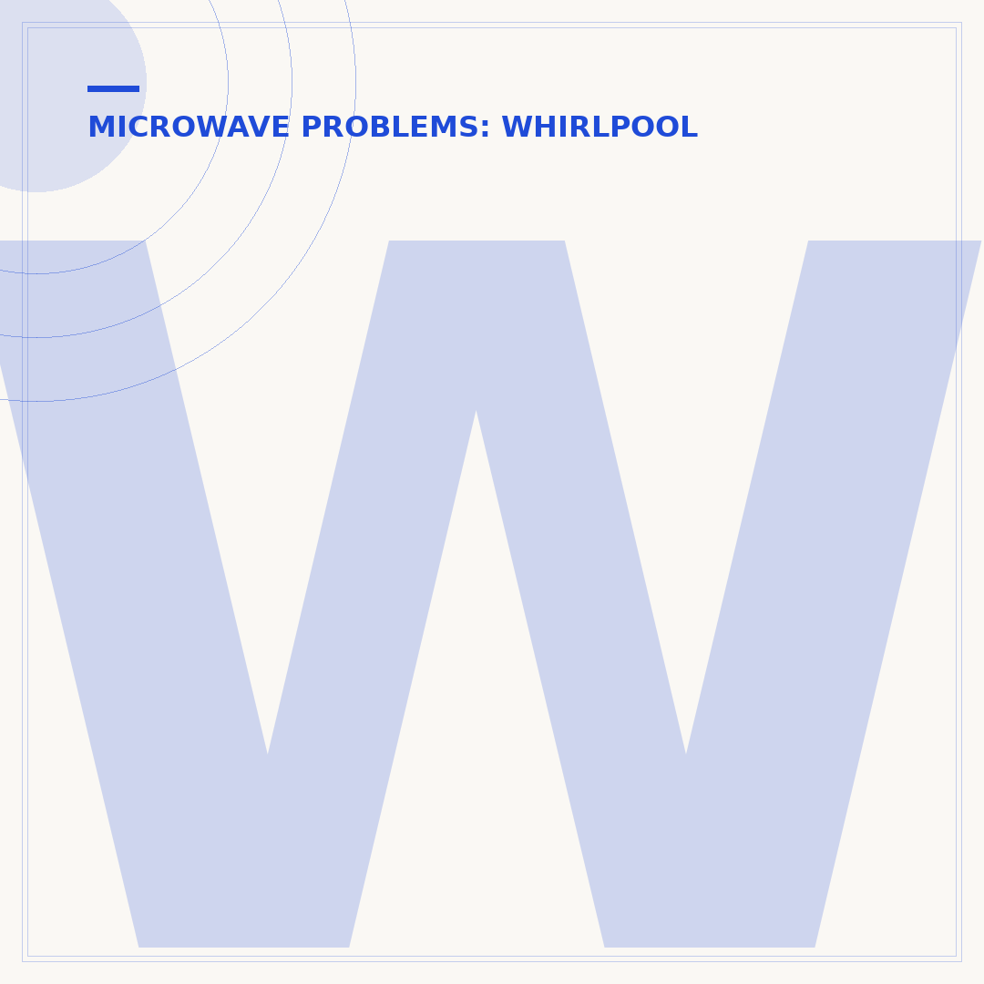 Whirlpool Microwave Door Error: Troubleshooting & Fixes