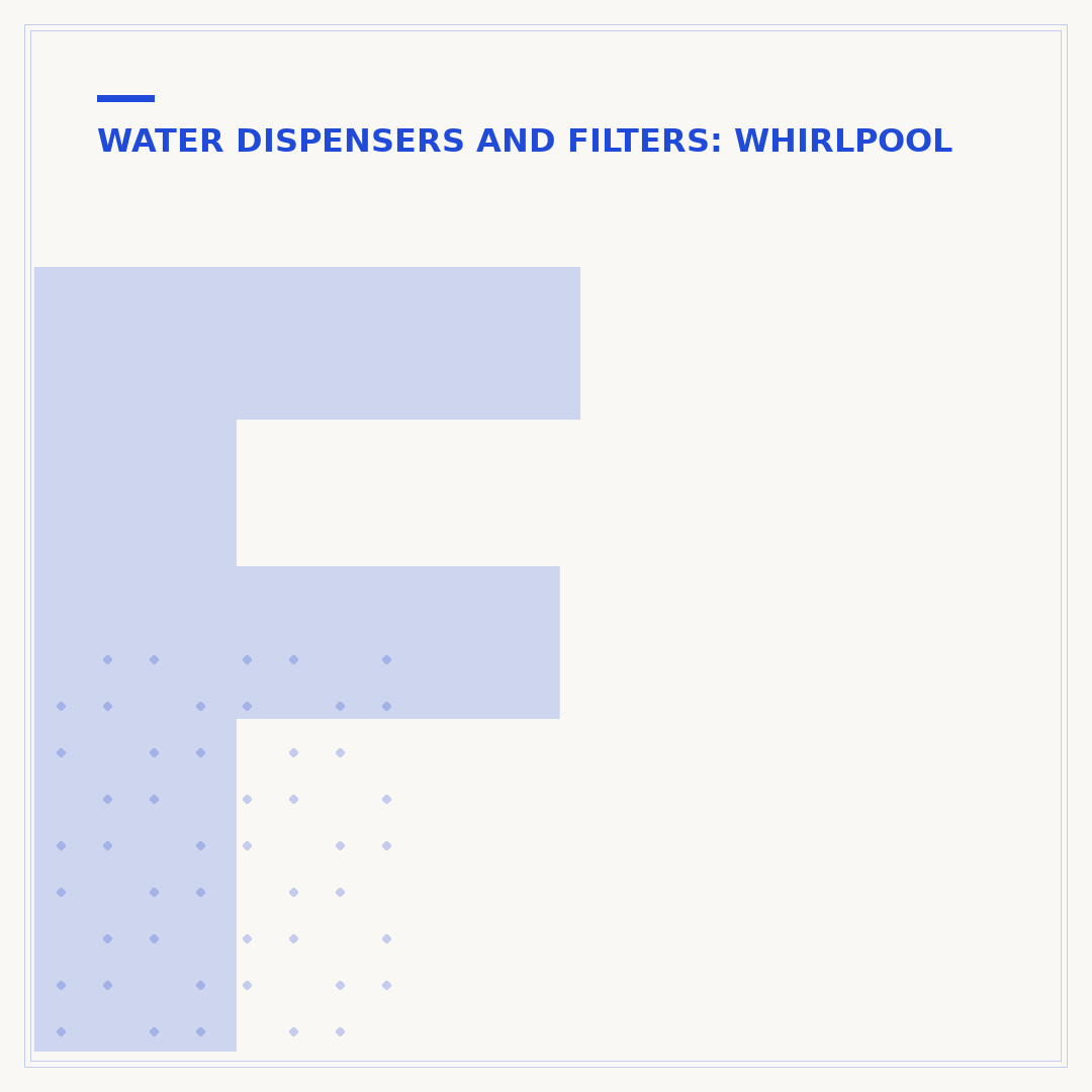 Filter for Whirlpool Refrigerator