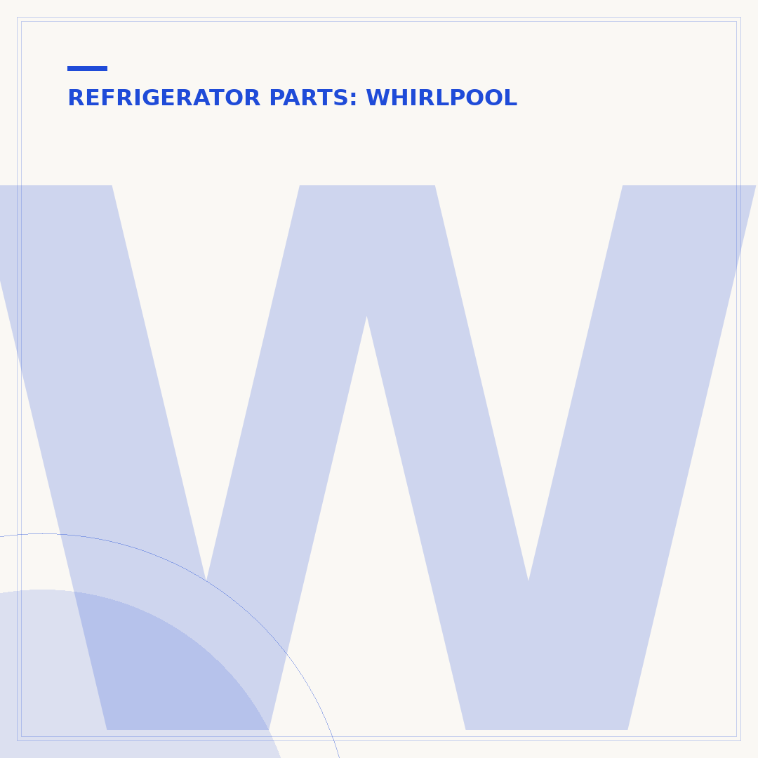 Whirlpool Refrigerator LED Light Module
