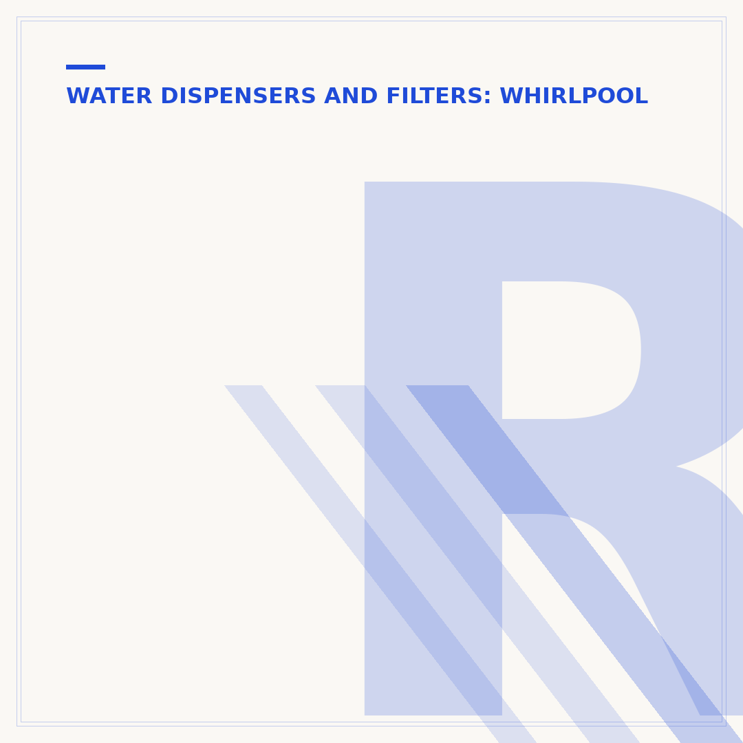 Reset Whirlpool Refrigerator Water Filter Indicator Light