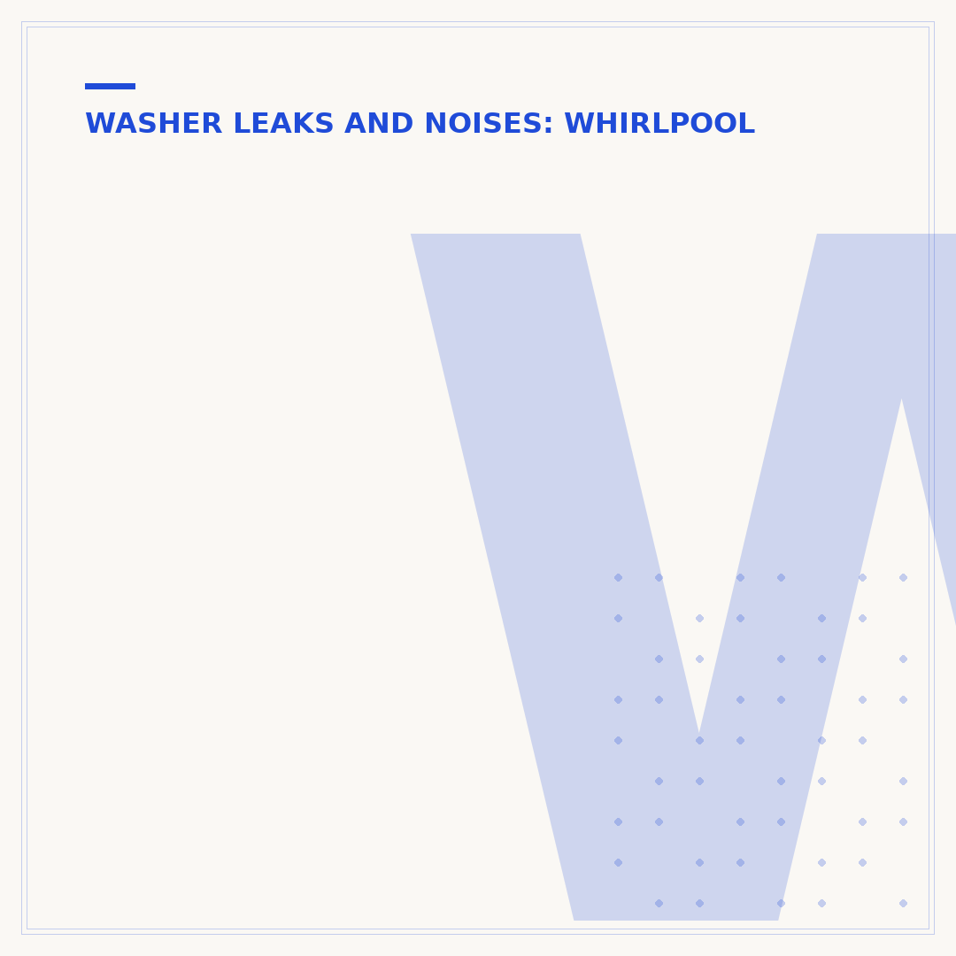 Whirlpool Washer Clicking Noise: Causes & Troubleshooting
