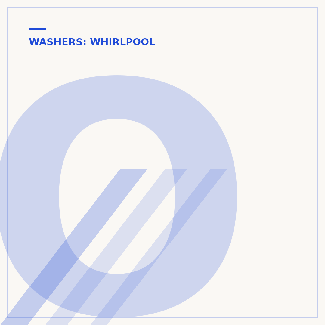 Old Whirlpool Washers