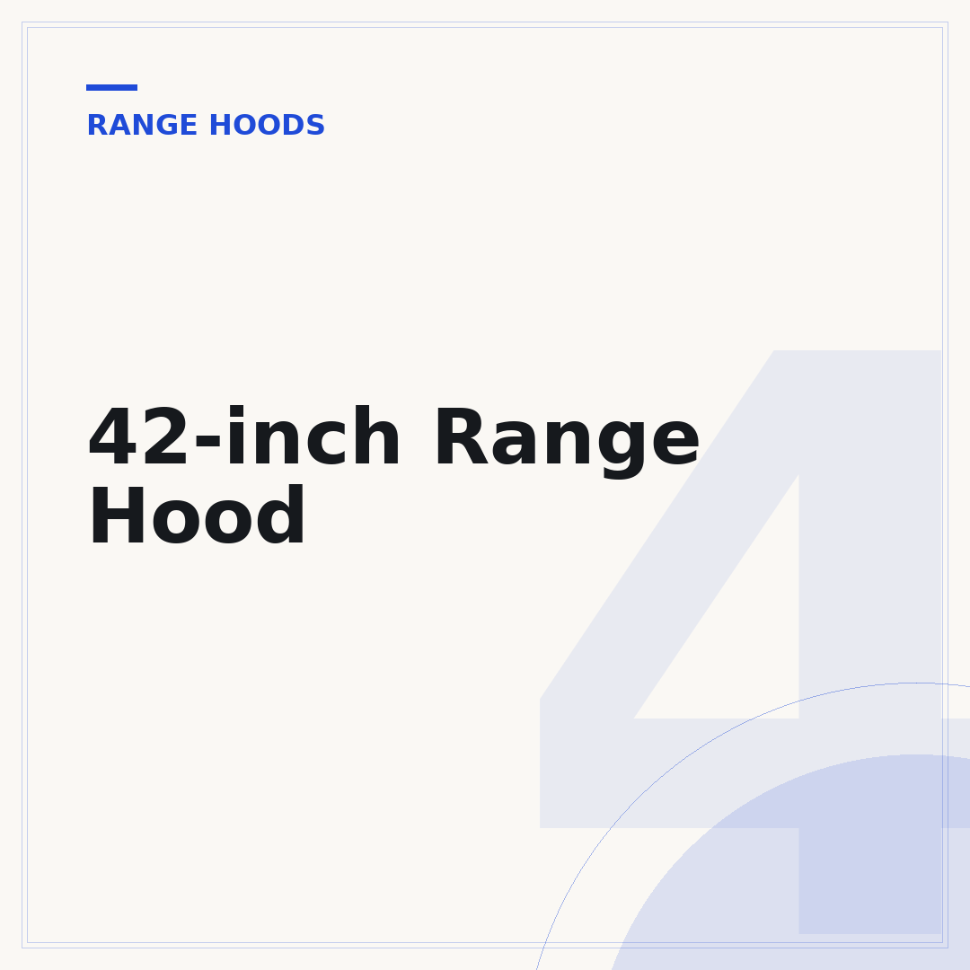 42-inch Range Hood