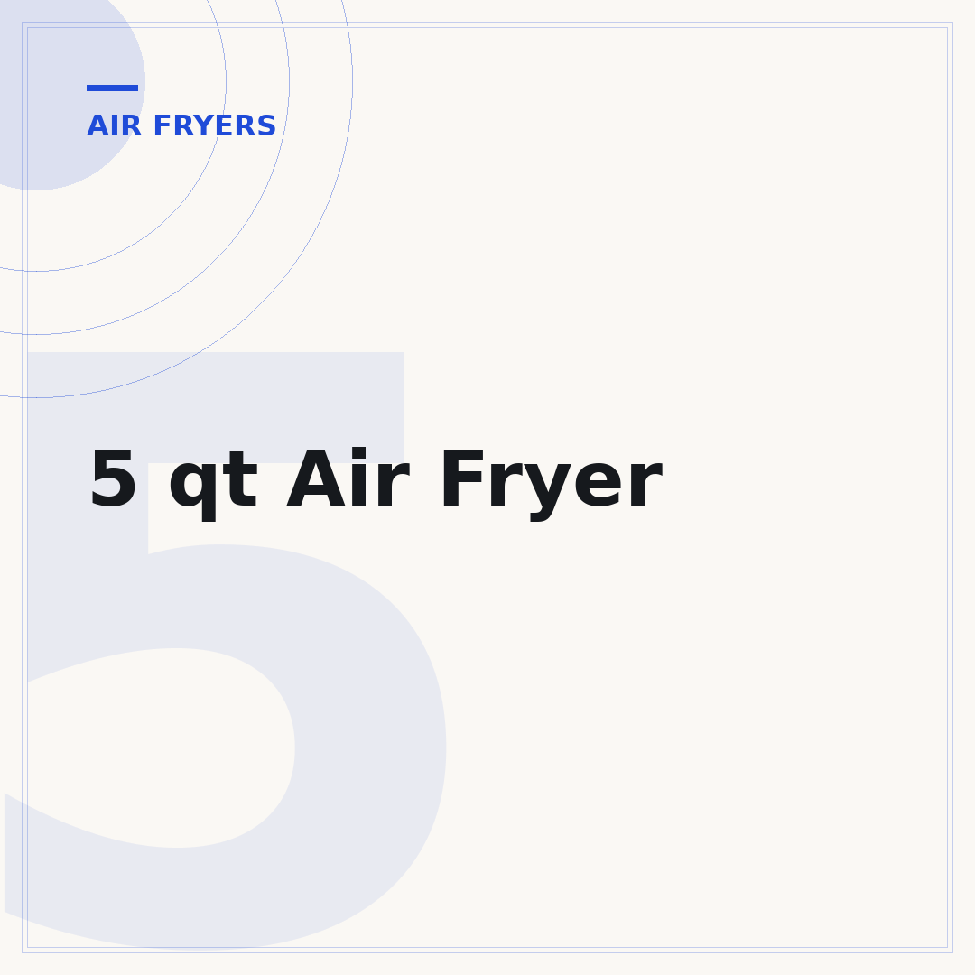 5 qt Air Fryer